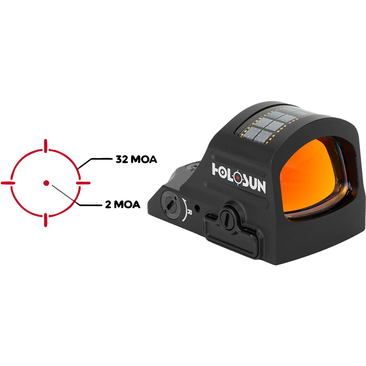 HOLOSUN HS507C X2 BLACK RED DOT MULTI RETICLE – AAE FIREARMS