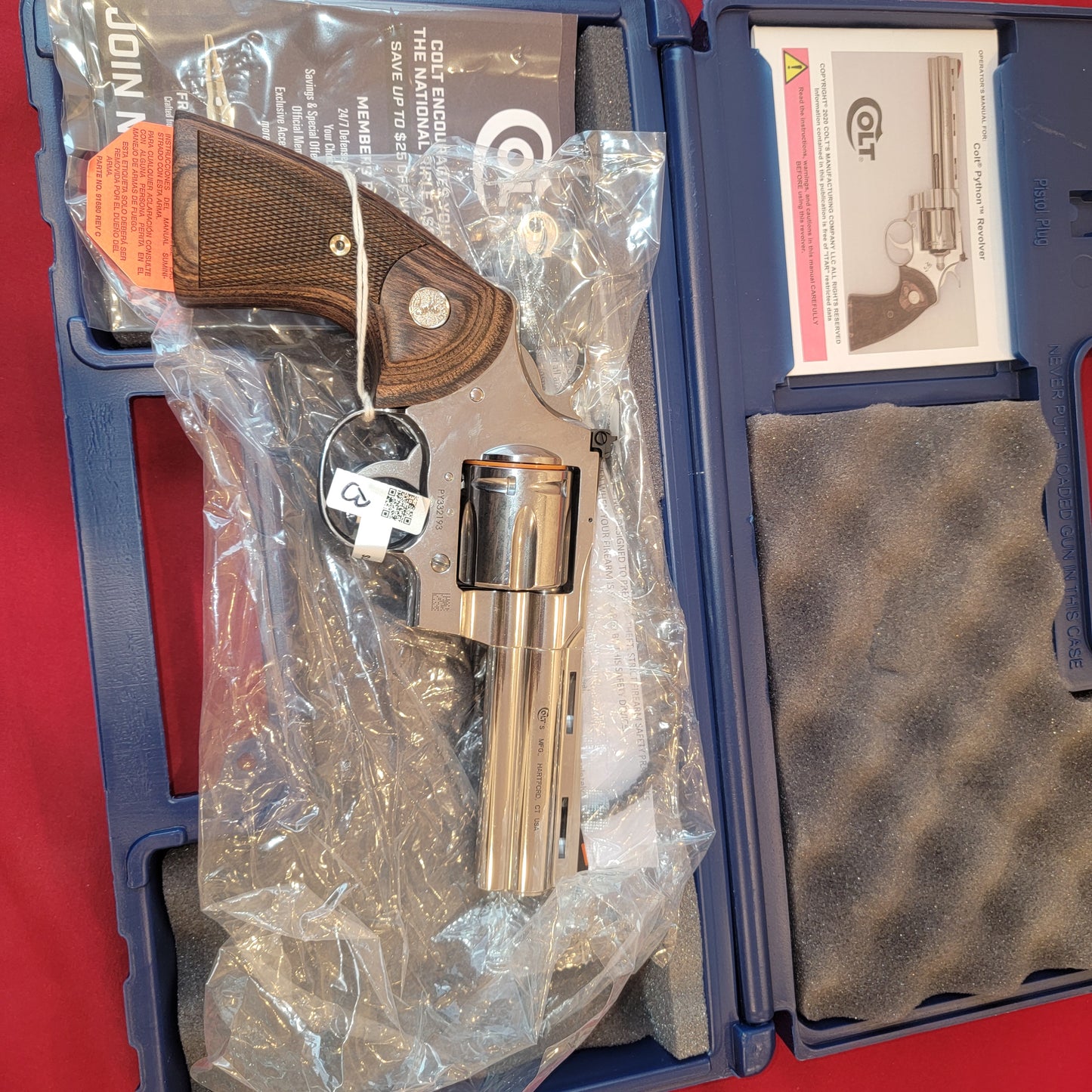 Colt Python 357 Magnum 4.25" inch Revolver 6 shot