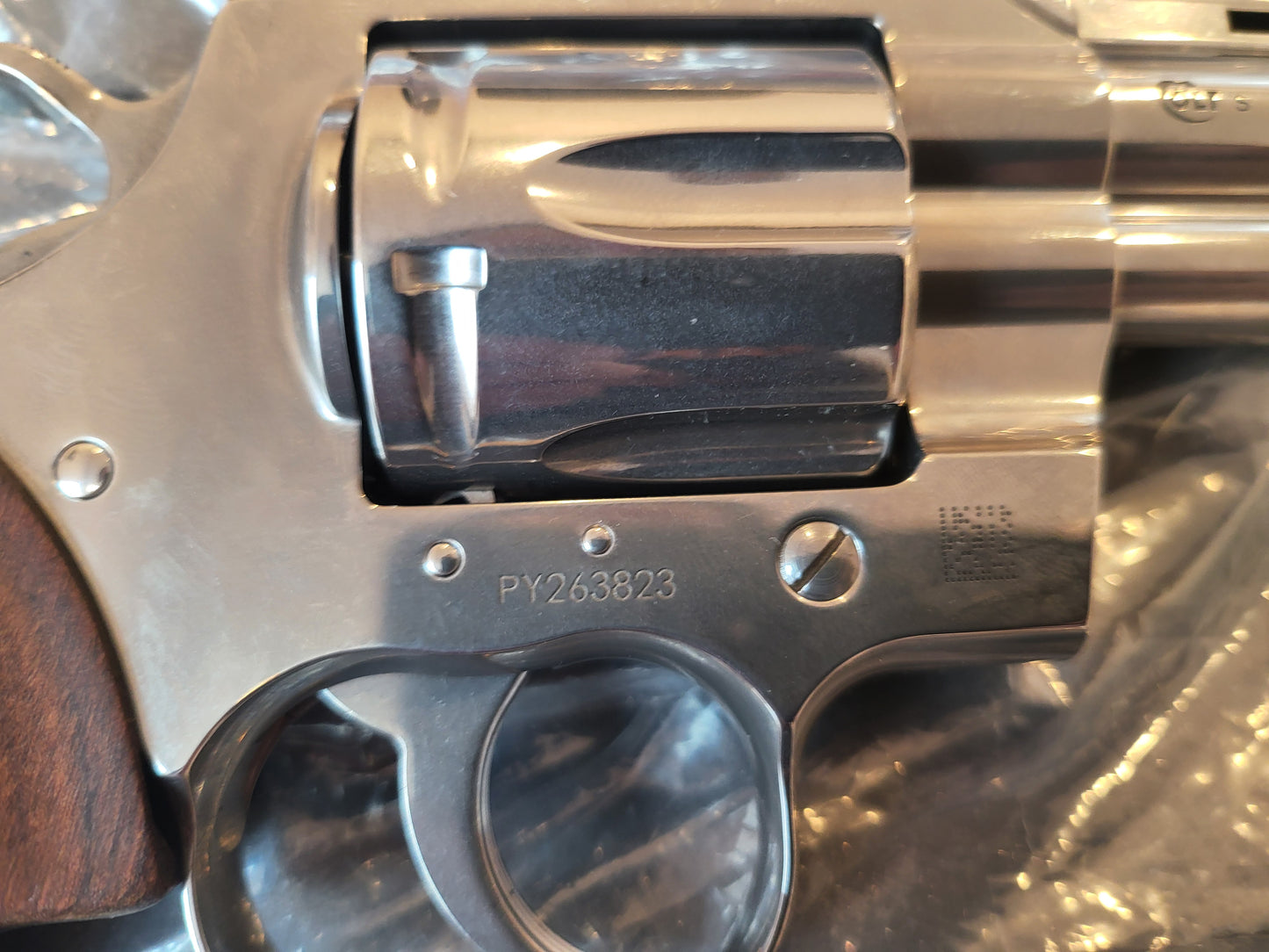Colt Python 357 Magnum 3in Stainless Revolver - 6 Rounds New