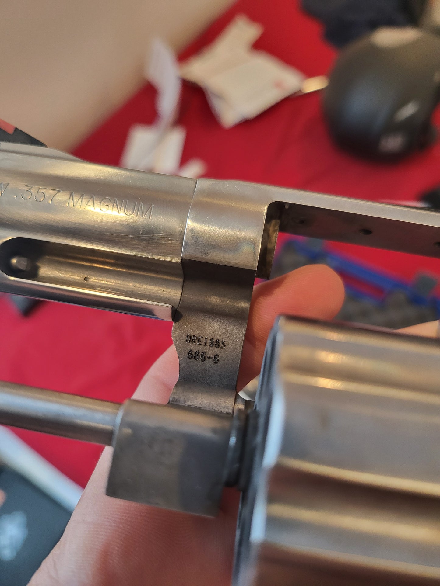 Smith Wesson686-6 Plus 357 Magnum Revolver 7 shot no card fee