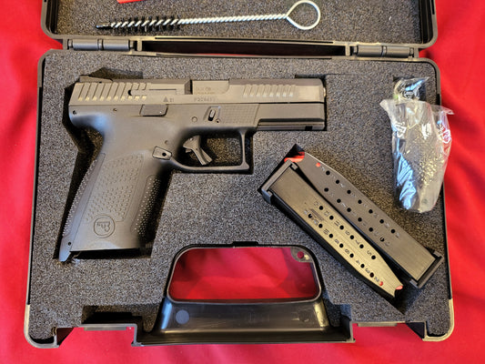 CZ P-10 C 9mm Luger 4.02in Black Pistol - 15+1 Rounds 2x15 mags