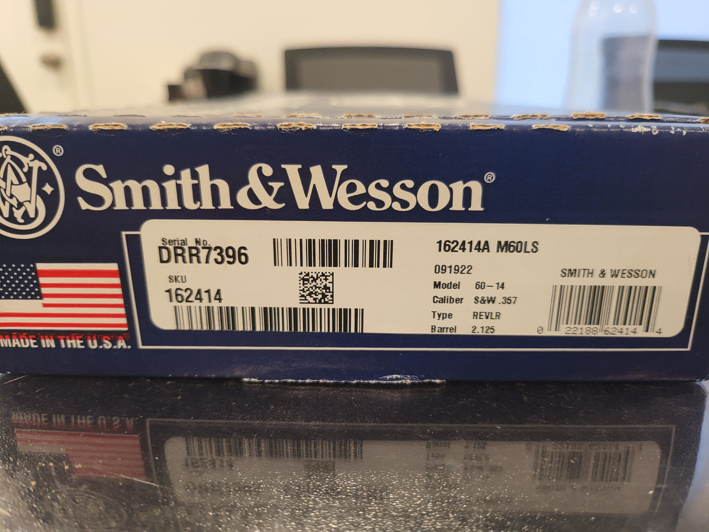 Smith & Wesson Model 60 LS Ladysmith .357 Magnum/.38 S&W Special+P Revolver