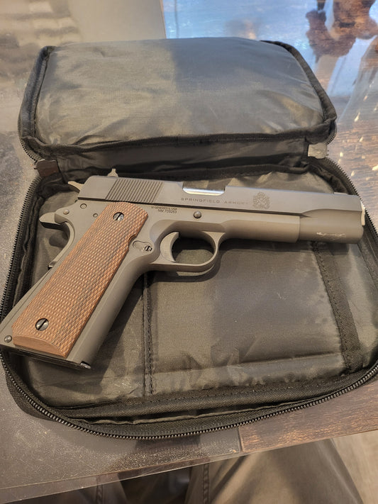Springfield Armory 1911 Full size 45ACP Mil spec 7 round mags no card fee