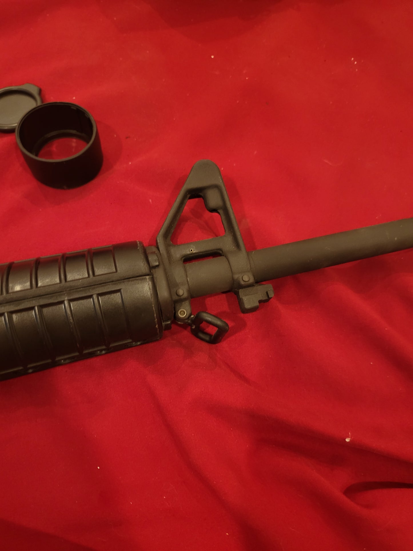 Bushmaster XM15 AR15 rifle 30RND one mag W UOQ 4-16x50 Scope Used