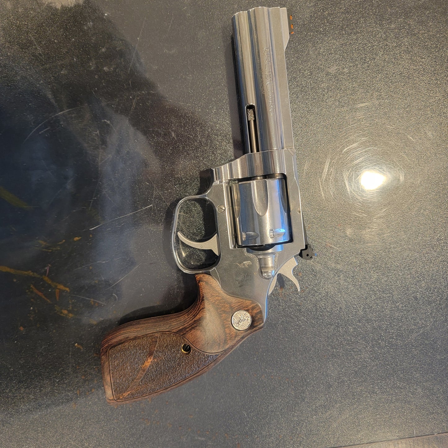 Colt King Cobra revolver stainless 4.25 inch 6 shot 357Mag