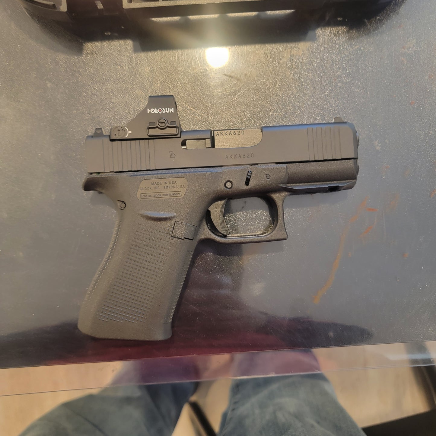 Glock 43X MOS SUB-COMPACT 9MM 10RD 3.41" Black