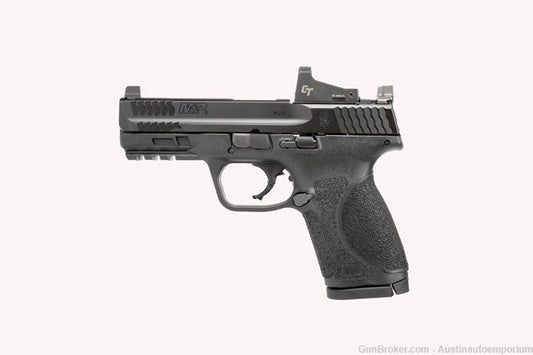 Smith & WESSON 13381 M&P9 M2.0 15RD Compact 4" Black CT RED DOT